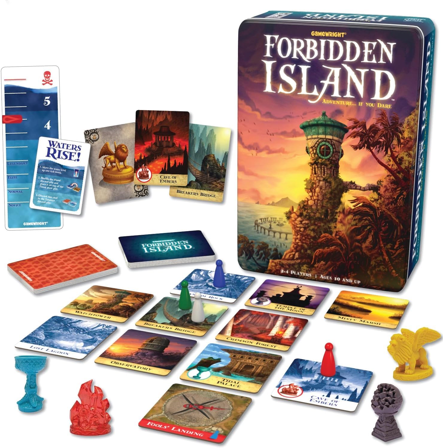 Gamewright: Forbidden Island Board Game