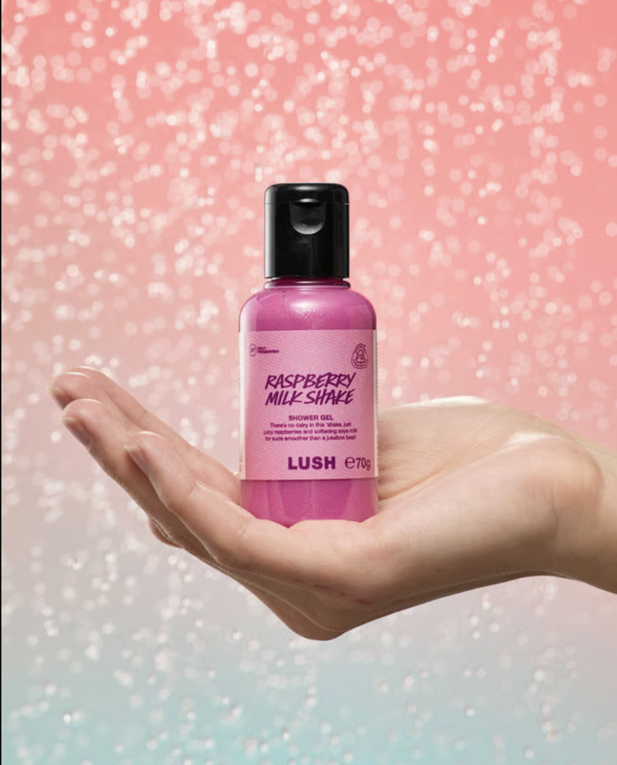 Raspberry Milkshake Shower Gel (70g)