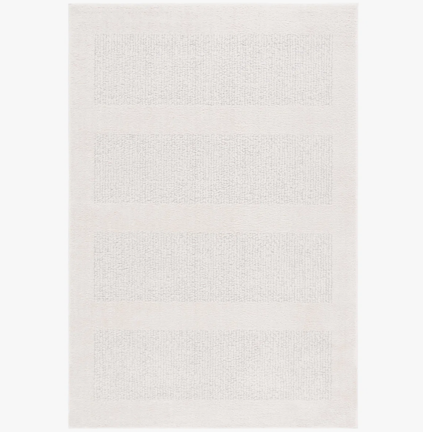 Blue Elephant: Katoya Machine Woven Ivory/Grey Rug