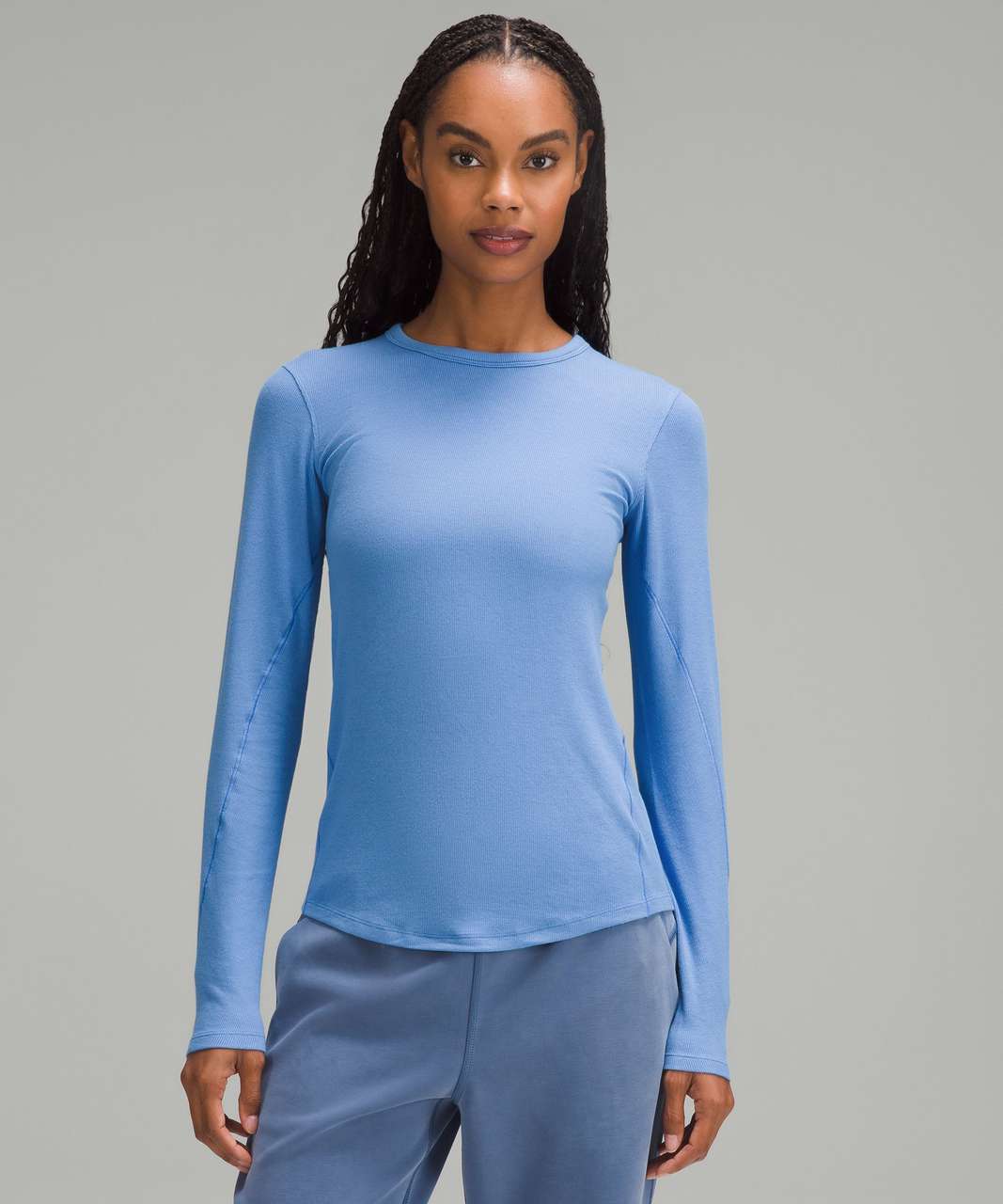 Women's Hold Tight Long Sleeve Shirt (Blue)